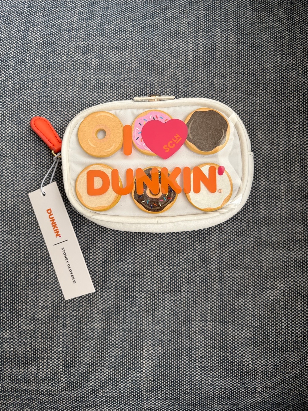 Limited Edition Stoney Clover Lane Dunkin’ Donuts Micro Pouch, NWT